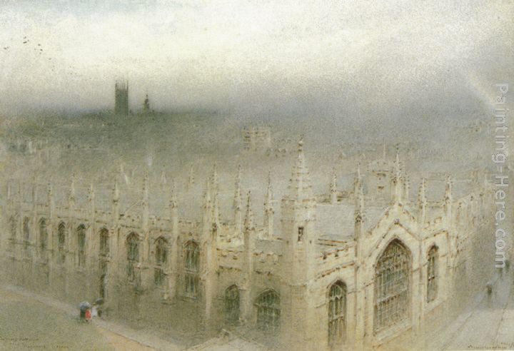 Albert Goodwin The Rain From Heaven, All Souls, Oxford